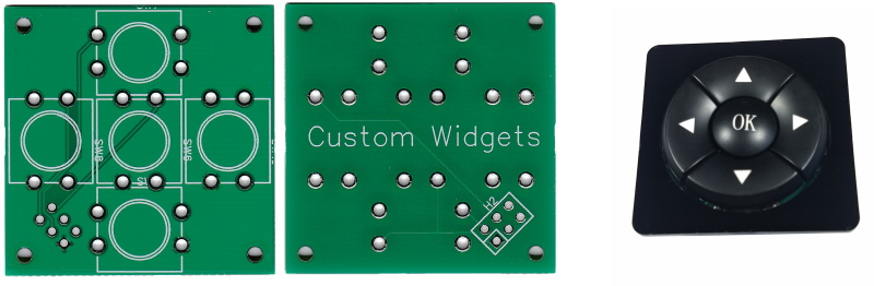 PCB for 5-way Directional Buttons